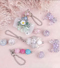 Beadable Tumbler Cup Charm Holder | Metal | Silver | Bead Rod & Chain Included | DIY Craft Accessory