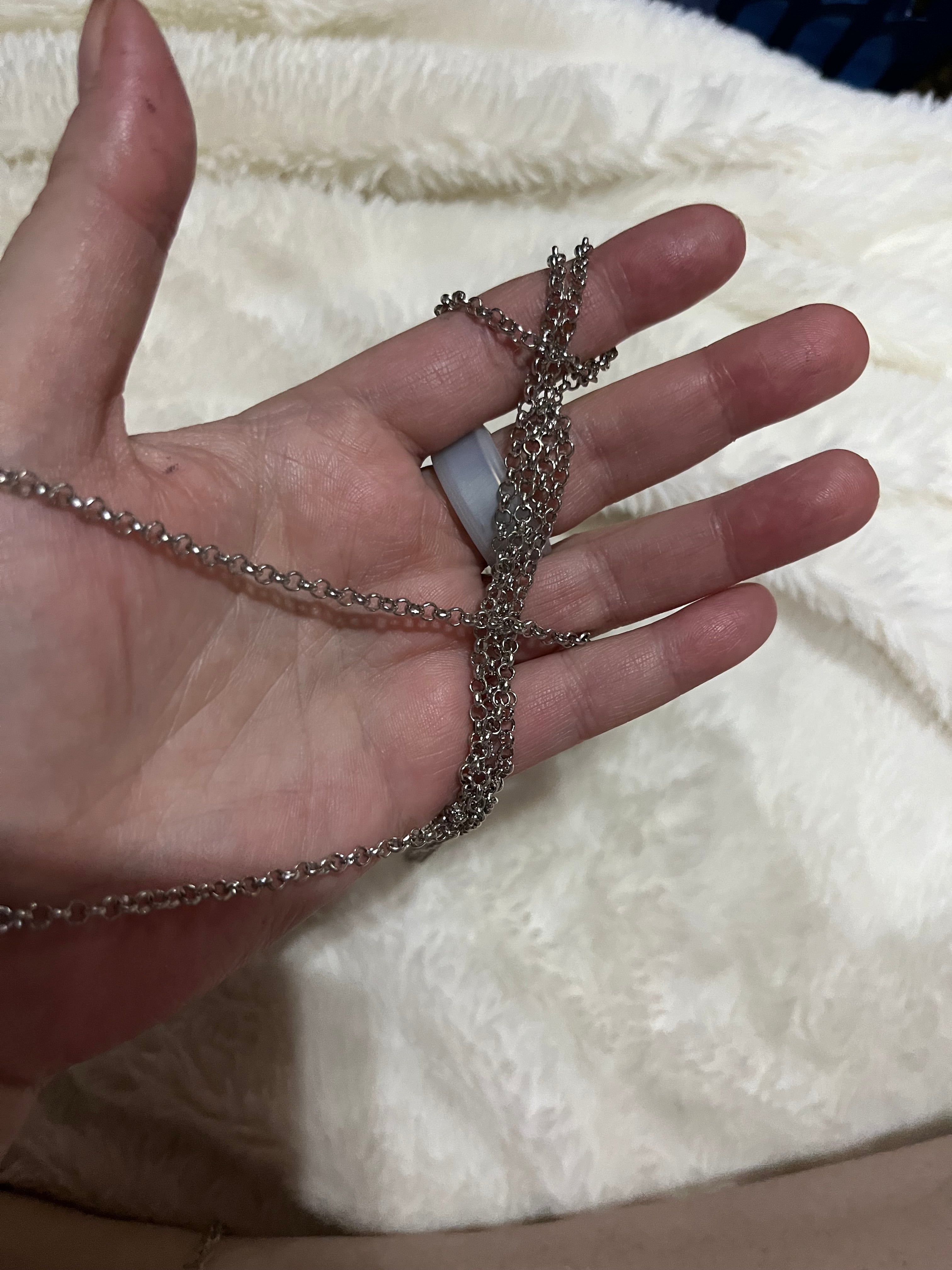 Stainless Steel Round O-Link Loose Chain for Jewelry Making | 2 Meters | Silver