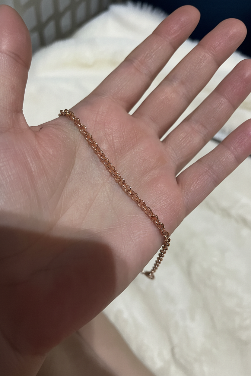 Stainless Steel Round O-Link Loose Chain for Jewelry Making | 2 Meters | Silve