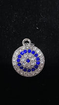 Modern Luxe Evil Eye Multi-Layer Stainless Steel Charm & Jewelry | Silver & Blue
