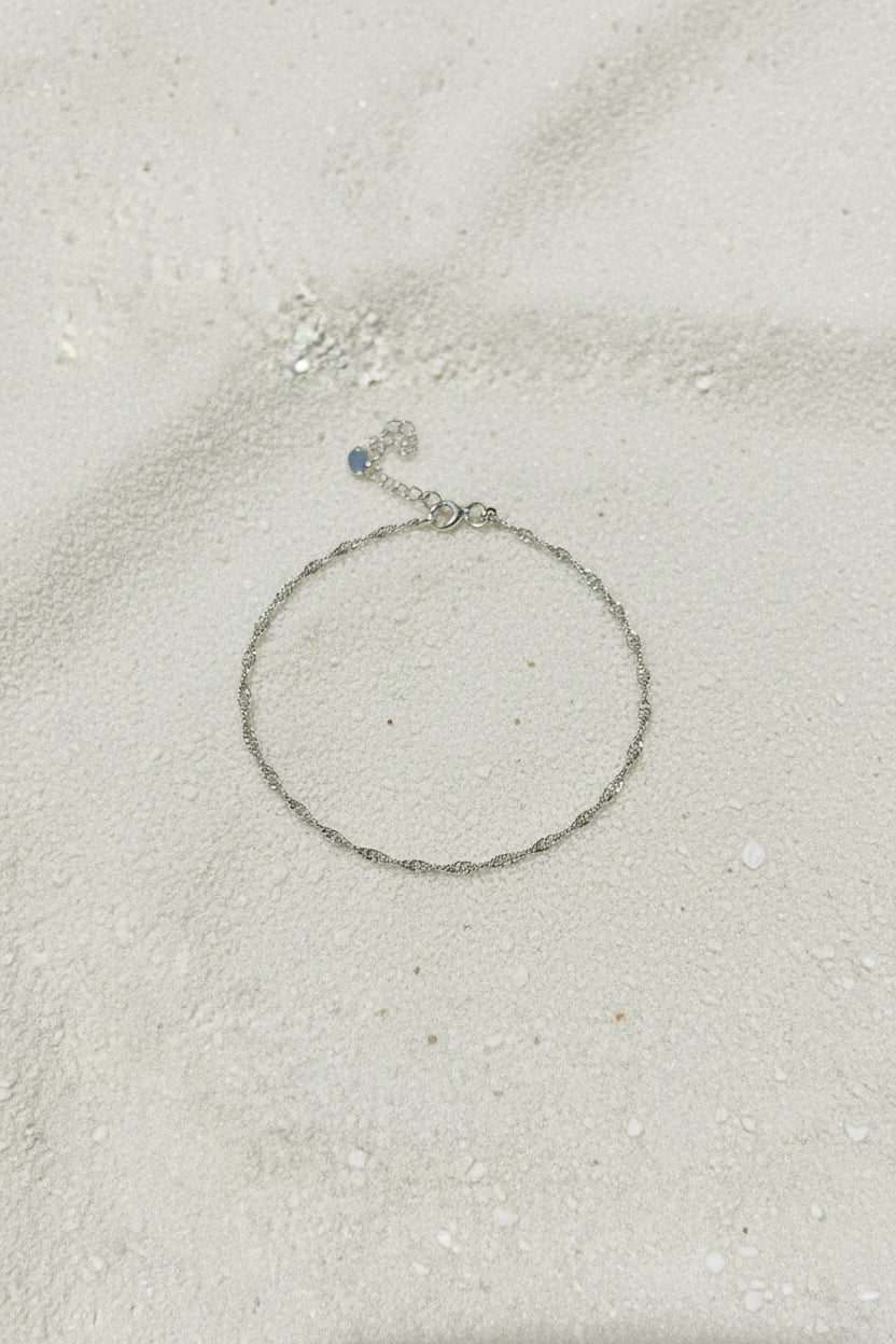 Minimalist Stainless Steel Sparkle Bracelet