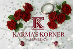 Karma's Korner Jewelry Ultra Bold Red Text