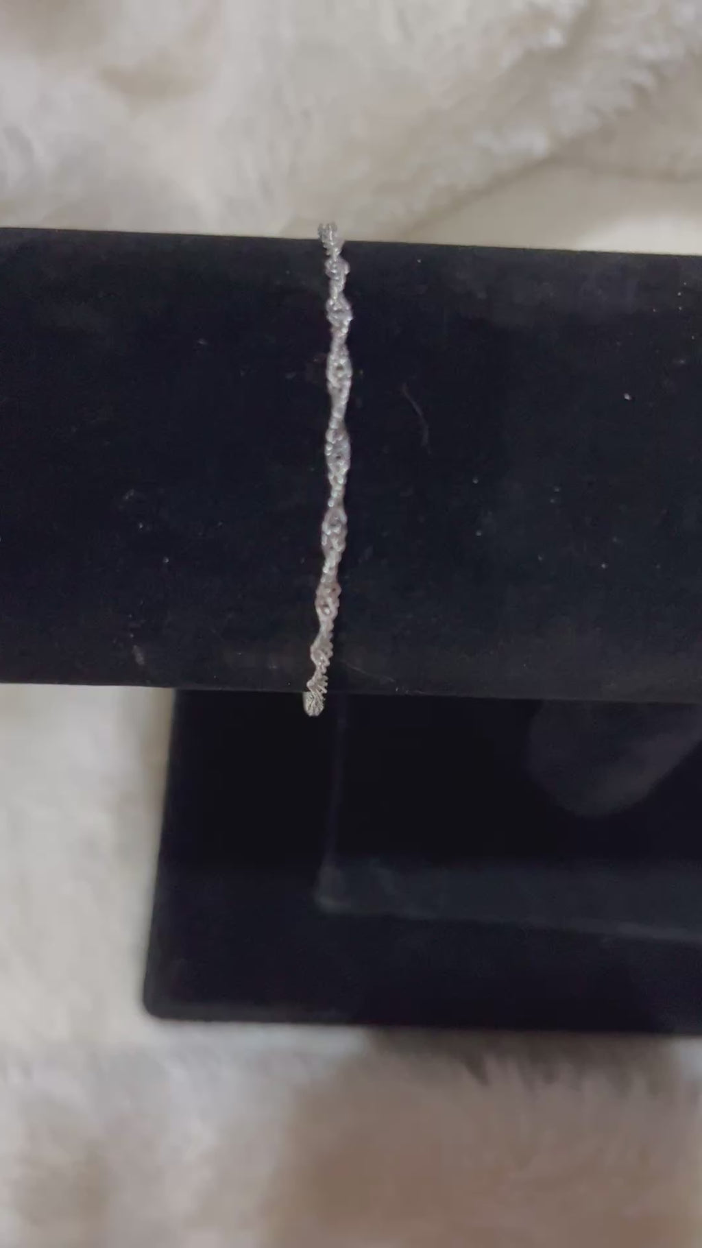 Minimalist Stainless Steel Sparkle Bracelet